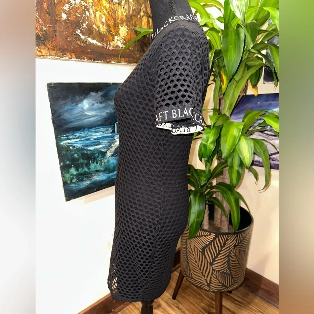 BlackCraft Cult Black Mesh Mini Dress Goth Y2K Small - Picture 6 of 10